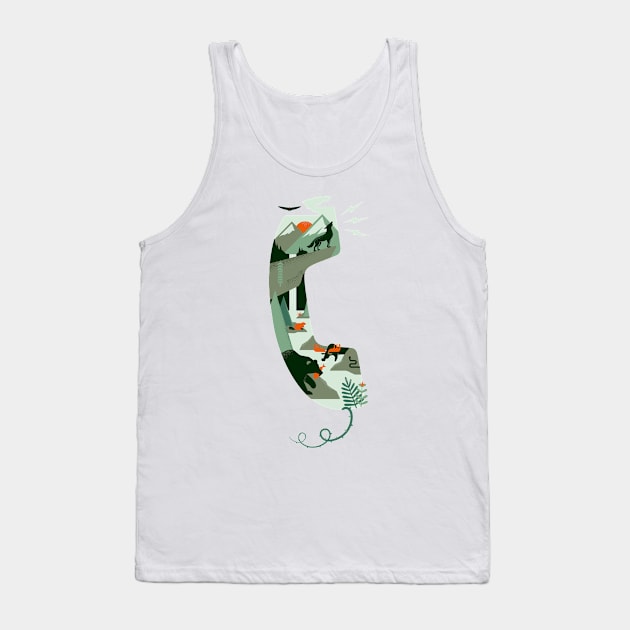 Call of the Wild Tank Top by Made With Awesome